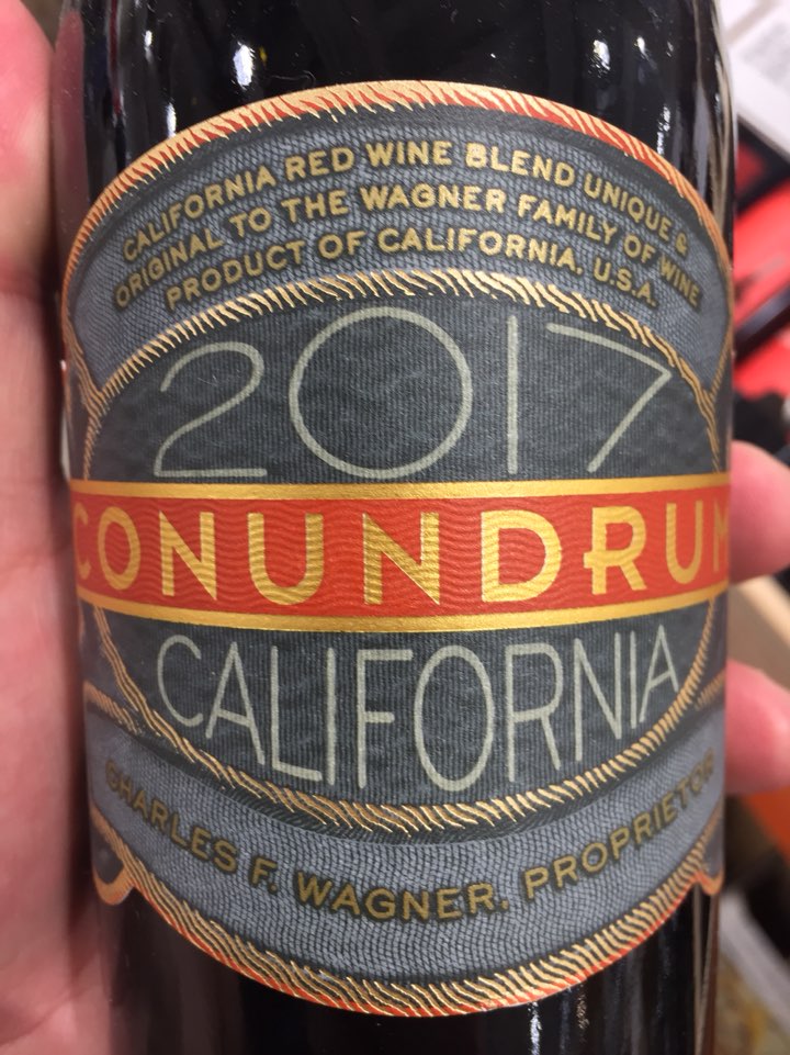 코넌드럼 캘리포니아 레드 2017 Conundrum California Red