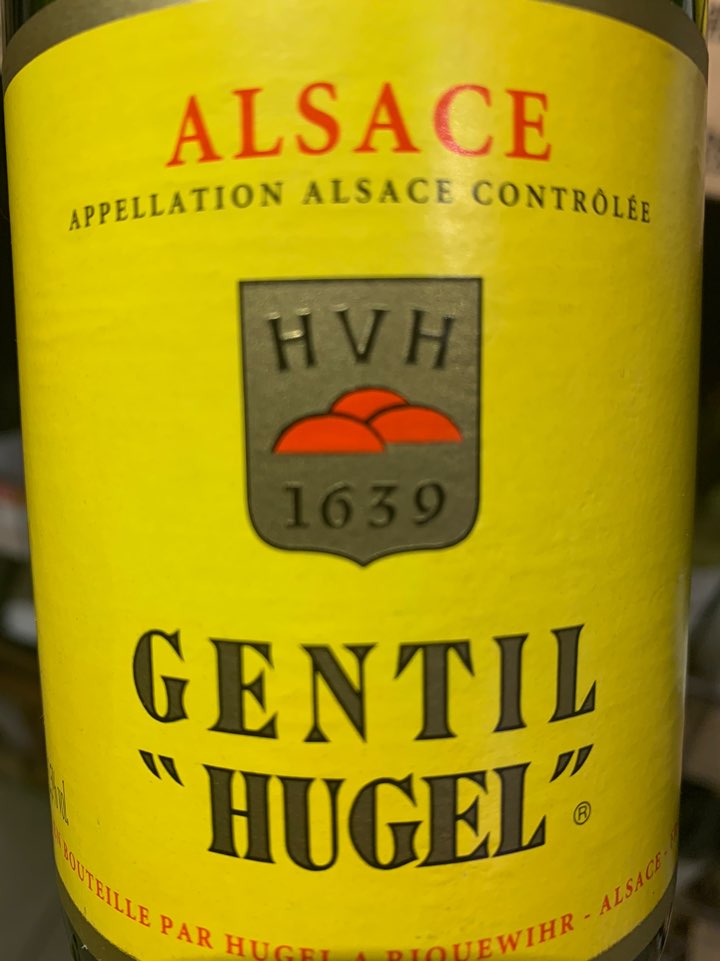 파미유 위겔 정띠 2019 Famille Hugel, Gentil