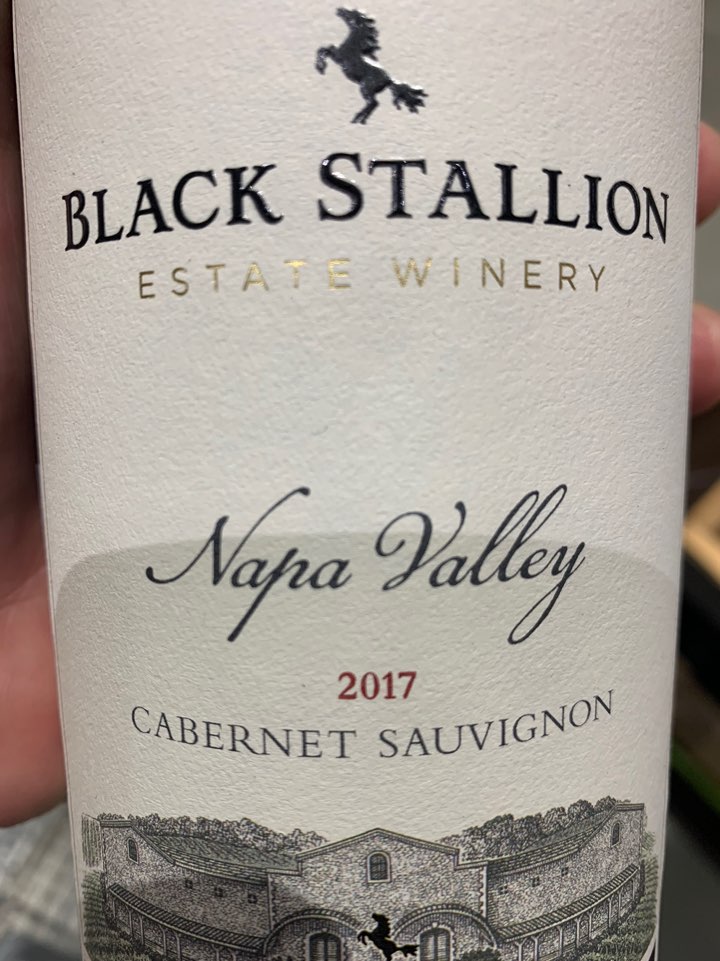 블랙스탈리온 까베르네쇼비뇽 2015 Black Stallion Napa Cabernet Sauvignon